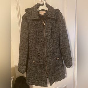 NEW Michael Kors tweed winter jacket